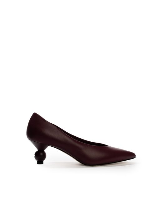Decollete' in montone nappato Rosso Viola WEEKEND MAX MARA | 2525526114600004